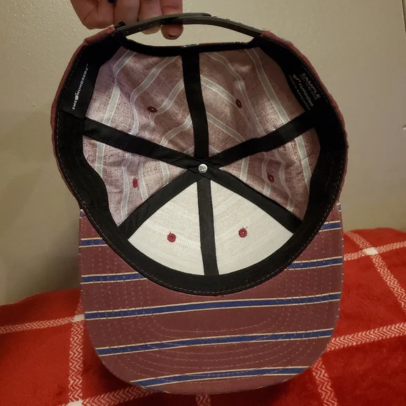 The Hundreds Striped Shirt Snapback Hat - Picture 7 of 7